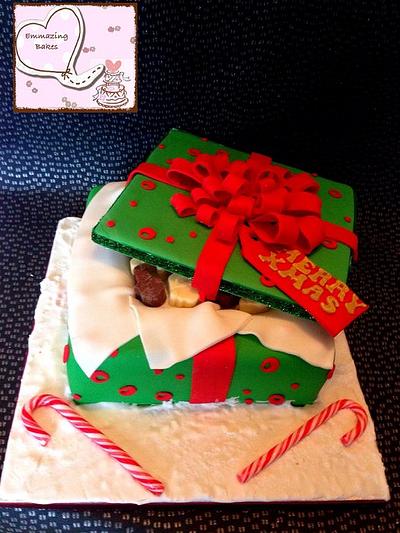 Christmas present fruit cake  - Cake by Emmazing Bakes