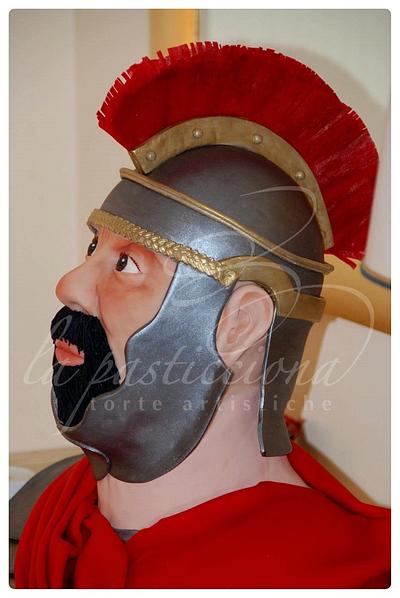 Centurion 3D cake  - Cake by la Pasticciona-torte artistiche 