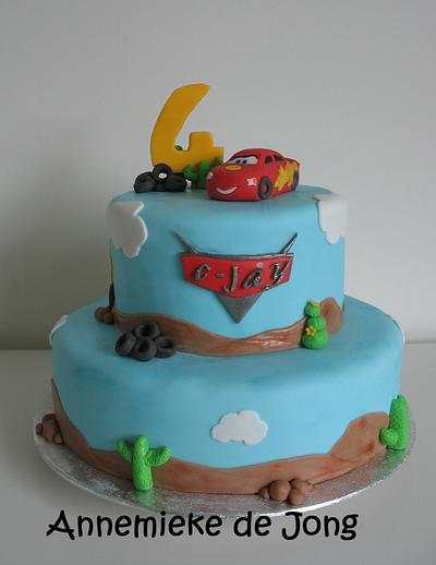 Cars B-day cake - Cake by Miky1983