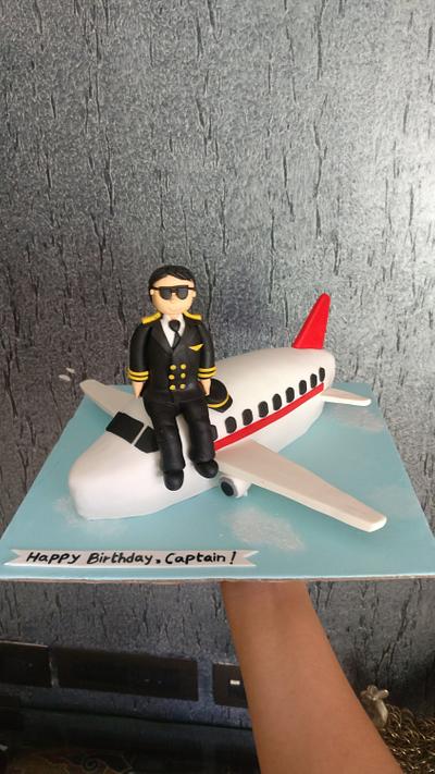 Pilot on a mission - Cake by Shris12