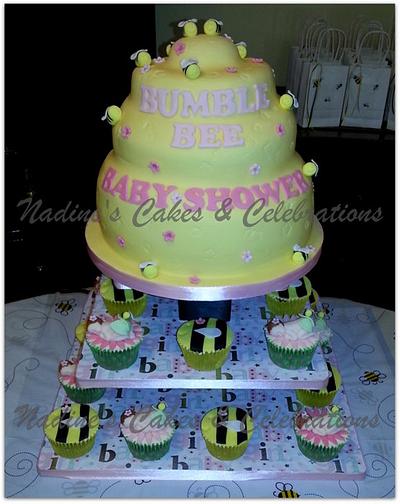 Beehive Baby Shower Cake - Cake by NADINESCAKES2012