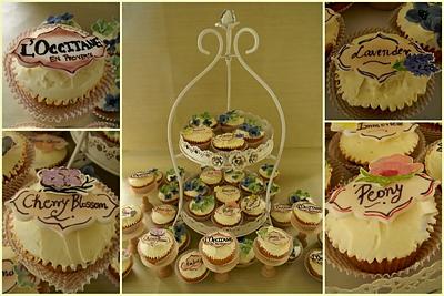 Cupcakes for L'Occitane ! - Cake by Firefly India by Pavani Kaur