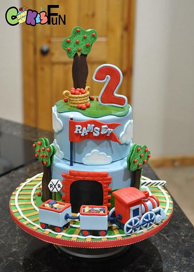 Train Cake - Cake by Cakes For Fun