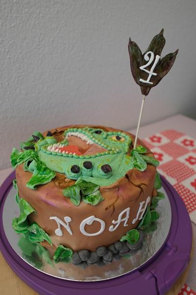Dinosaur cake - Cake by Anca