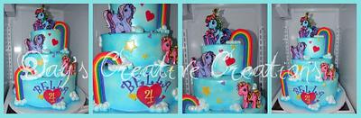 My Little Pony Rainbow - Cake by Day