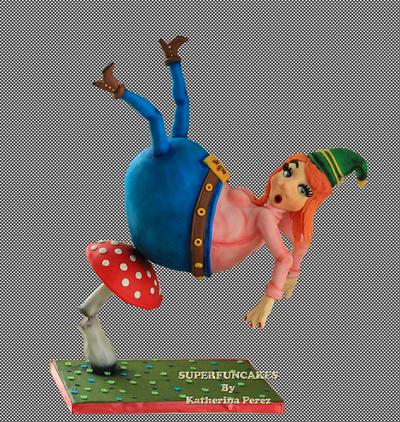 The Wobbly Dwarf  - girl version - Cake by Super Fun Cakes & More (Katherina Perez)