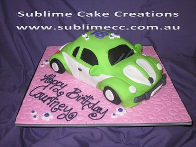 VW BEETLE - Cake by Sublime Cake Creations