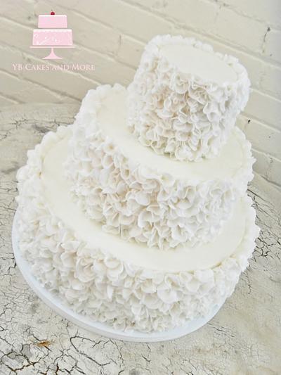 Ruffle Cake - Cake by YB Cakes and More