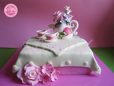 Teapot cake - Cake by Willow cake decorations