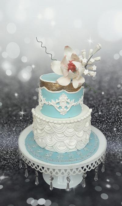 Engagement cake - Cake by Creative Confectionery(Trupti P)