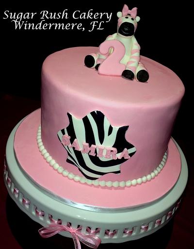 Zebra Cake - Cake by FLSugarRush