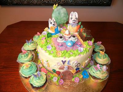 Max & Ruby Fantasy Picnic - Cake by Fun Fiesta Cakes  