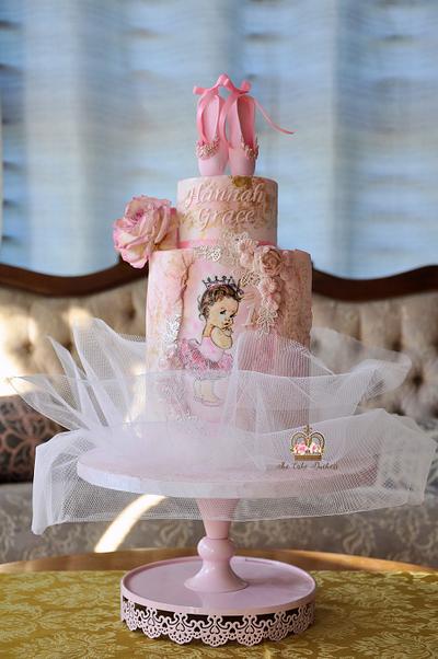 Baby Ballerina  - Cake by Sumaiya Omar - The Cake Duchess 