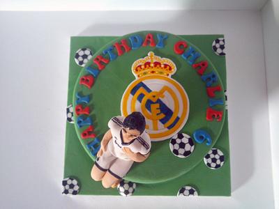 Real Madrid Ronaldo Cake - Cake by Danielle Lainton