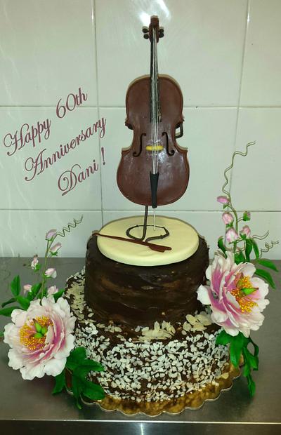 Triple collaboration for Danny's anniversary - Cake by Benny's cakes