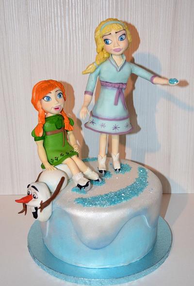 Frozen Cake Topper - Cake by Valentina Giove 