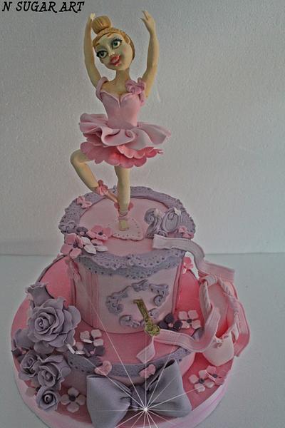 Ballerina Cake - Cake by N SUGAR ART