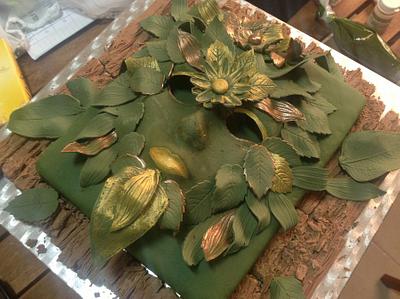 Green Man Cake  - Cake by MariaStubbs