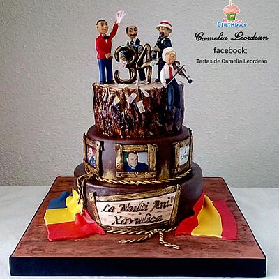 MUSICIAN CAKE - Cake by Camelia