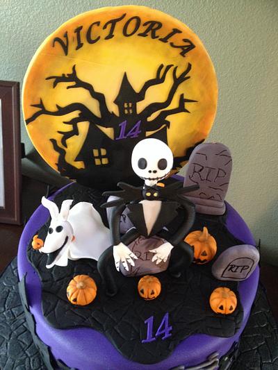 Nightmare before Christmas  - Cake by Cakes by Maray