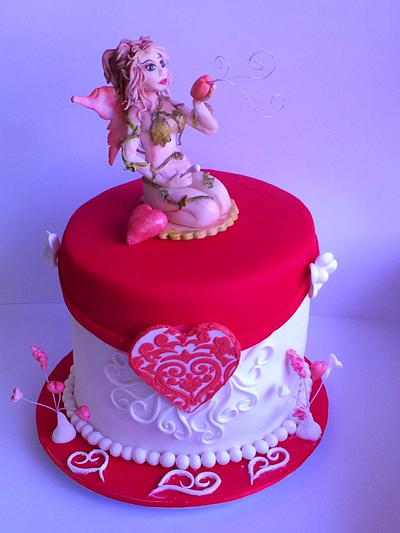 Valentine Fairy - Cake by Znique Creations