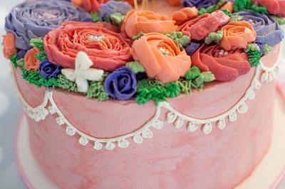 Baby shower cake - Cake by Deva Williamson 