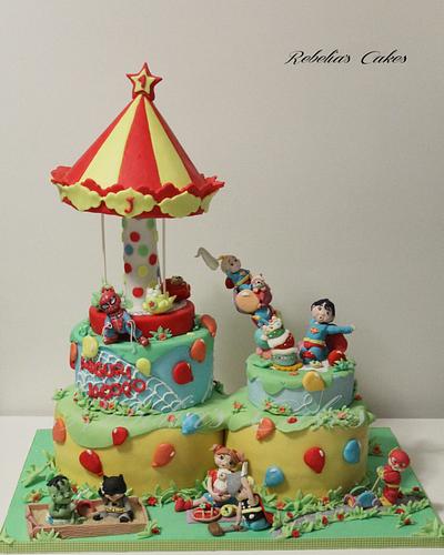 Baby super hero - Cake by Teresa Russo