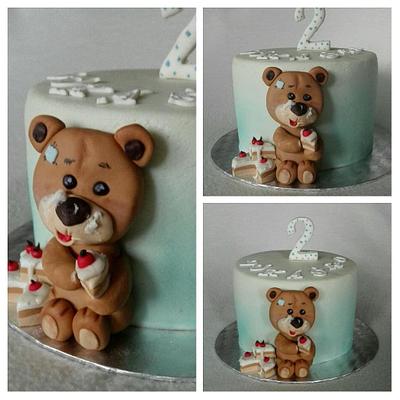 Teddy - Cake by Anka