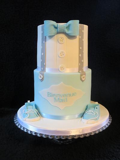 Baby shower cake - Cake by Mandy