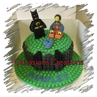 lego cake for a lego fan - Cake by occasionscreations