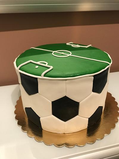 Football cake - Cake by SLADKOSTI S RADOSTÍ - SLADKÝ DORT 