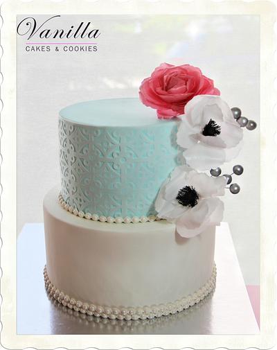 Wafer Paper lace&flowers - Cake by Vanilla Studio