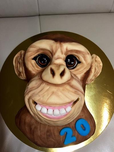 monkey cake - Cake by Andrea