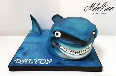 Shark Cake (with pictorial!) - Cake by MileBian