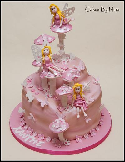 Magical Fairies - Cake by Cakes by Nina Camberley