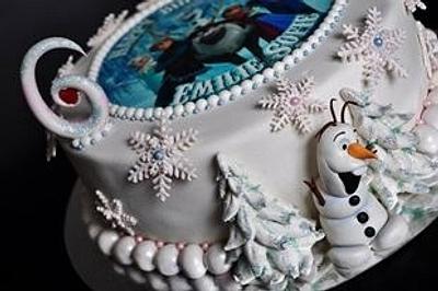 🎼 Do you want to build a snowman 🎶 - Cake by Trine Skaar