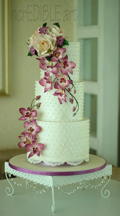 Splendor- Wedding Cake - Cake by Rumana Jaseel