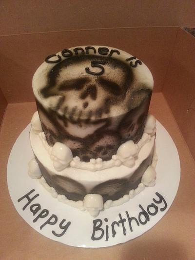 Skeleton Cake - Cake by Jest Desserts