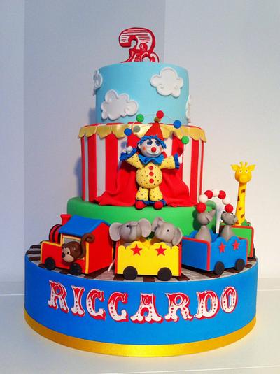 Circus cake - Cake by Bella's Bakery