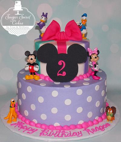 Minnie & Friends - Cake by Sugar Sweet Cakes