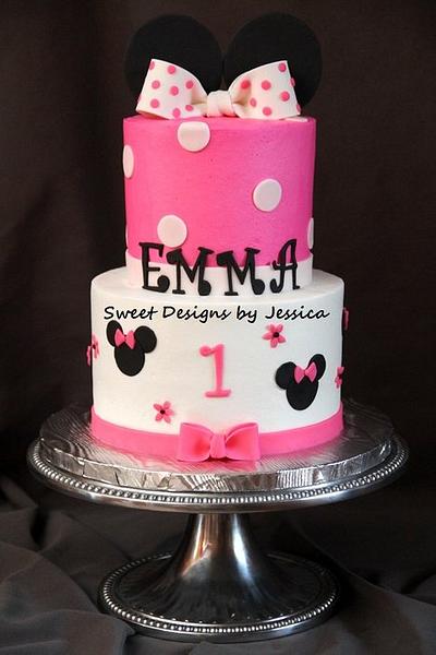Emma's 1st bday - Cake by SweetdesignsbyJesica