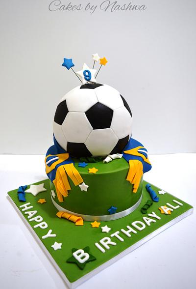 Soccer ball cake - Cake by Cakes by Nashwa