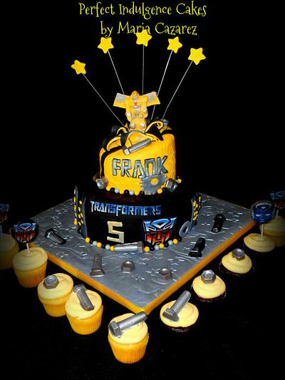 Frankie's Transformers Birthday Cake - Cake by Maria Cazarez Cakes and Sugar Art
