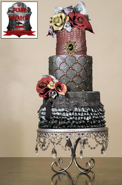 Mena - The Penny Dreadful Cake Collaboration - Cake by Rebekah Naomi Cake Design