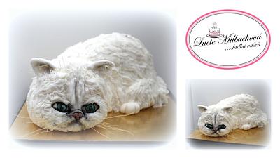 Cat - 3D - Cake by Lucie Milbachová (Czech rep.)