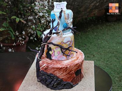 Wuthering Heights.... a Valentine's cake - Cake by Gwen Lobo