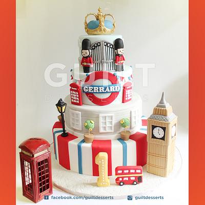 London Cake - Cake by Guilt Desserts
