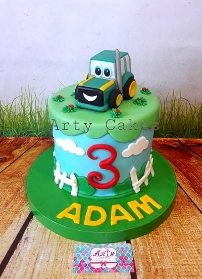 Tractor cake by Arty cakes  - Cake by Arty cakes