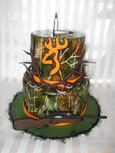 Hunting Groom Cake - Cake by Leo Sciancalepore