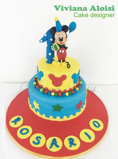 Mickey Mouse cake - Cake by Viviana Aloisi